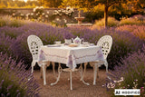 Tischdecke Gobelin Lavendel