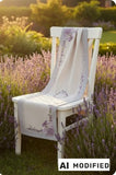Tischdecke Gobelin Lavendel