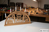 Reparatur und Elektrifizierung von Schwibbögen und Einbau von Pyramidenmotoren in Weihnachtspyramiden