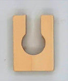 Abstandhalter für den Einbau einer Minilichterkette in Schwibbogen Verpackungseinheit 10 Stück
