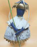 Osterhasen  Deko  Metall mit floralen Motiven